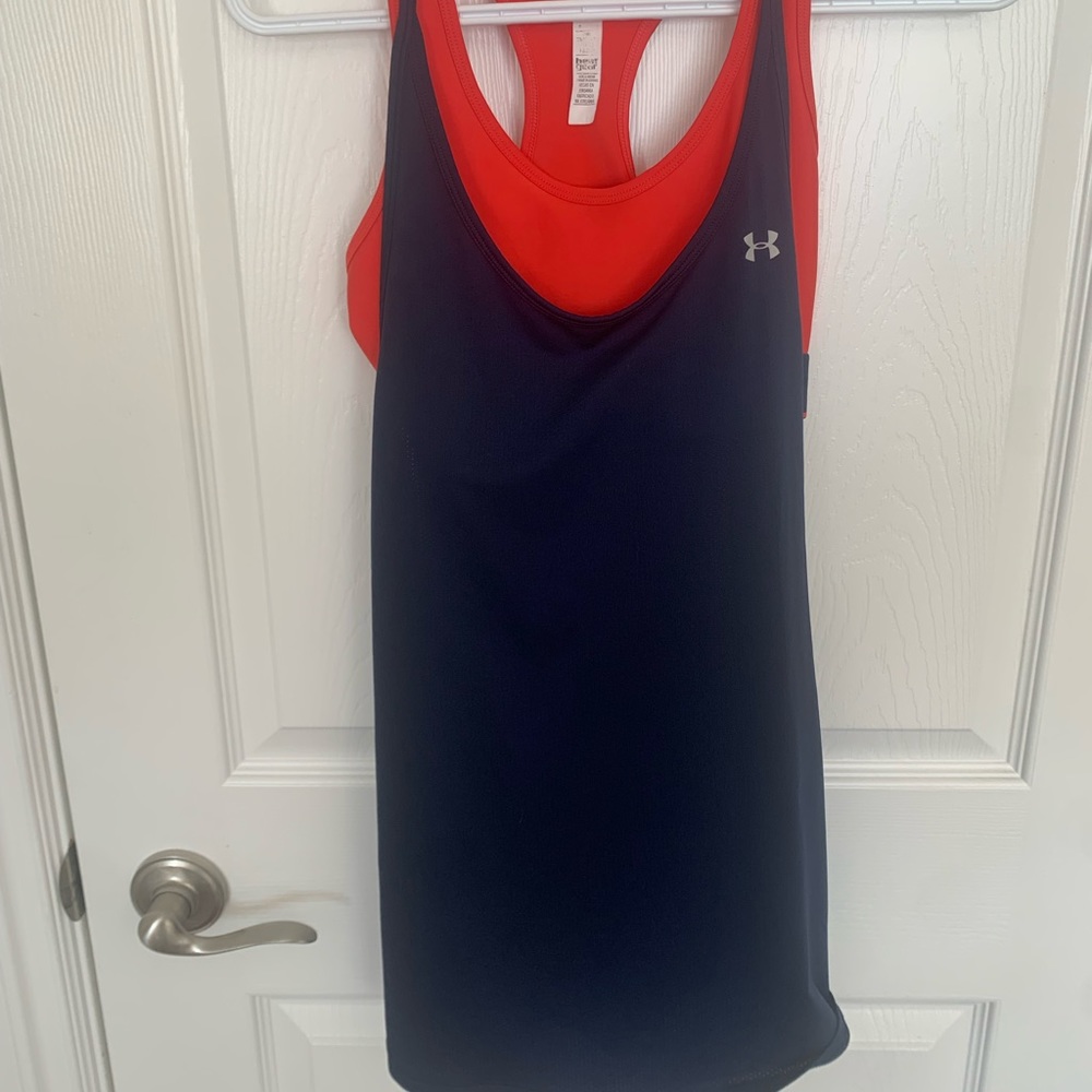 Under Armour Work Out tank with Built In Bra